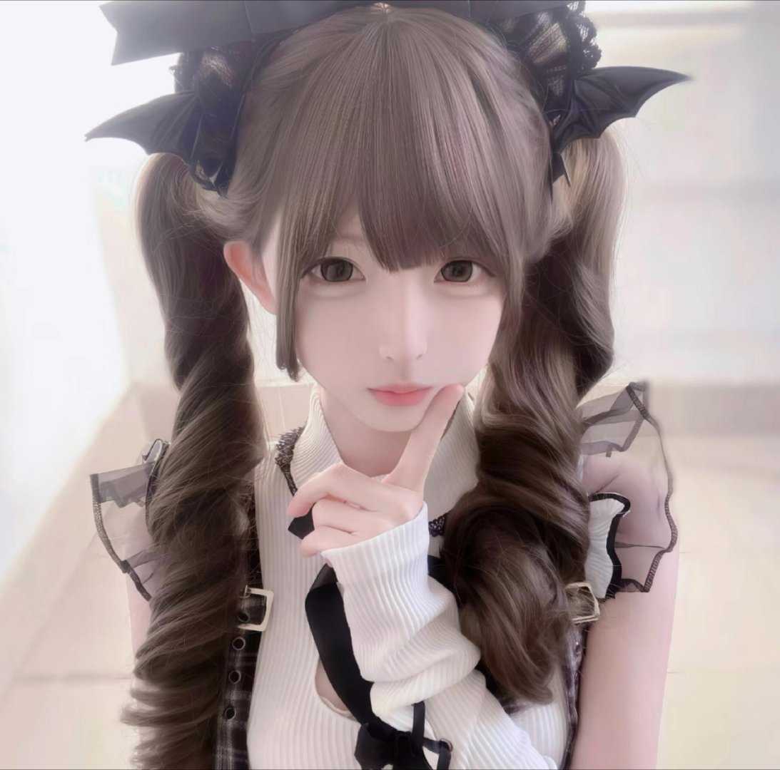 WeChat丨双马尾女生头像 