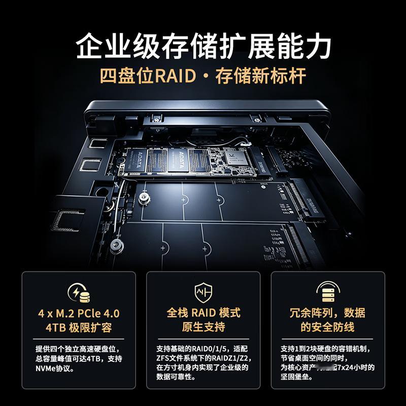 刚刷到联想来酷斗战者AI NAS 900系列上新📢，已经开启预约，9月15号正