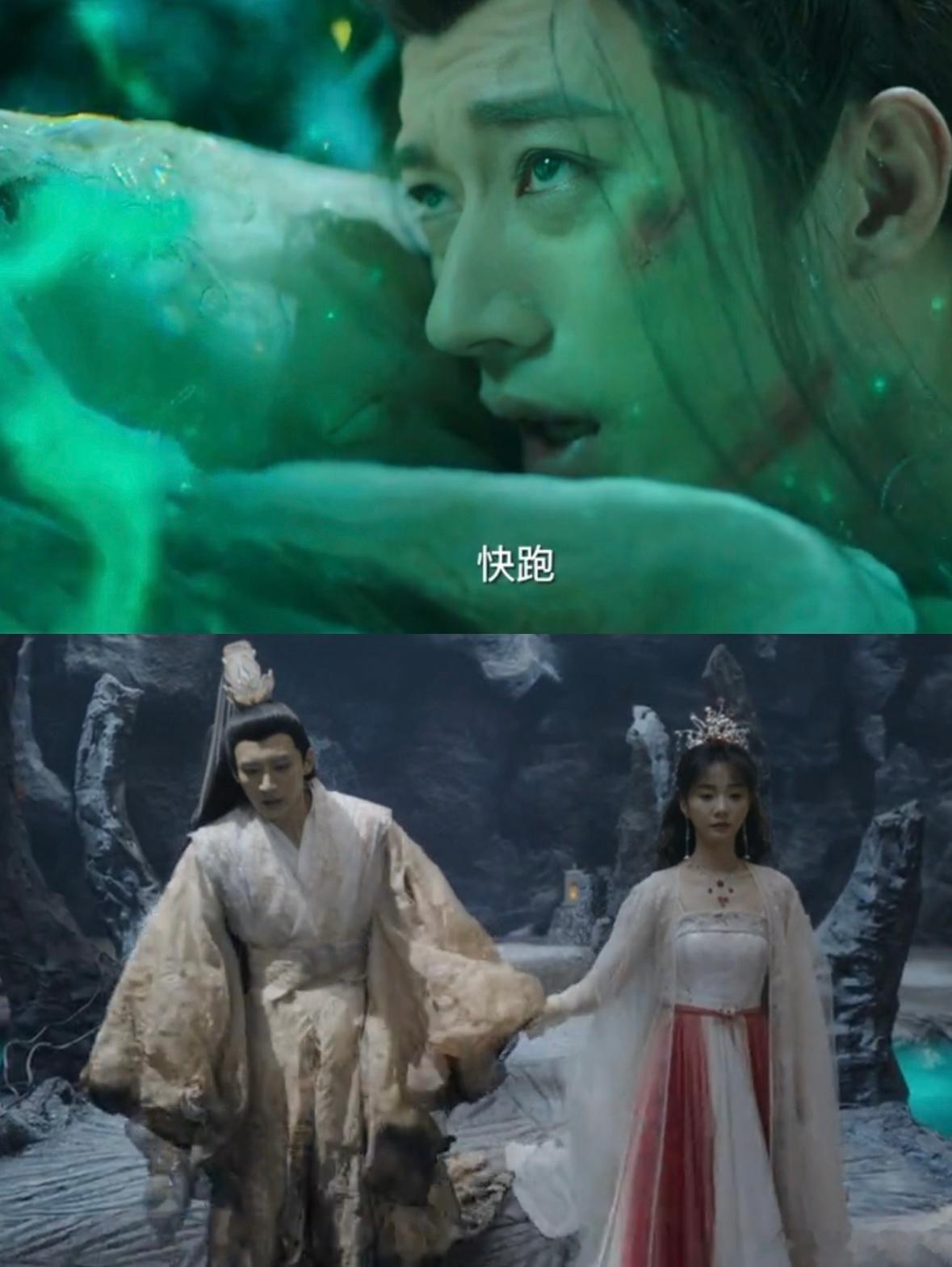 锦绣要不你也心疼一下自己吧？锦绣将红凝护在胸口，护送他的小红茶花转世，自己却饱受