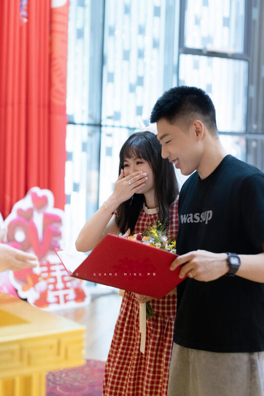 领证这样拍真的太快乐啦！