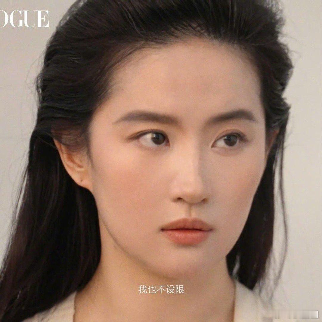 刘亦菲VOGUE金九花絮，怼脸很能打～ ​​​