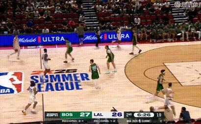老克的持球攻还是没什么把握。nba夏季联赛 ​​​