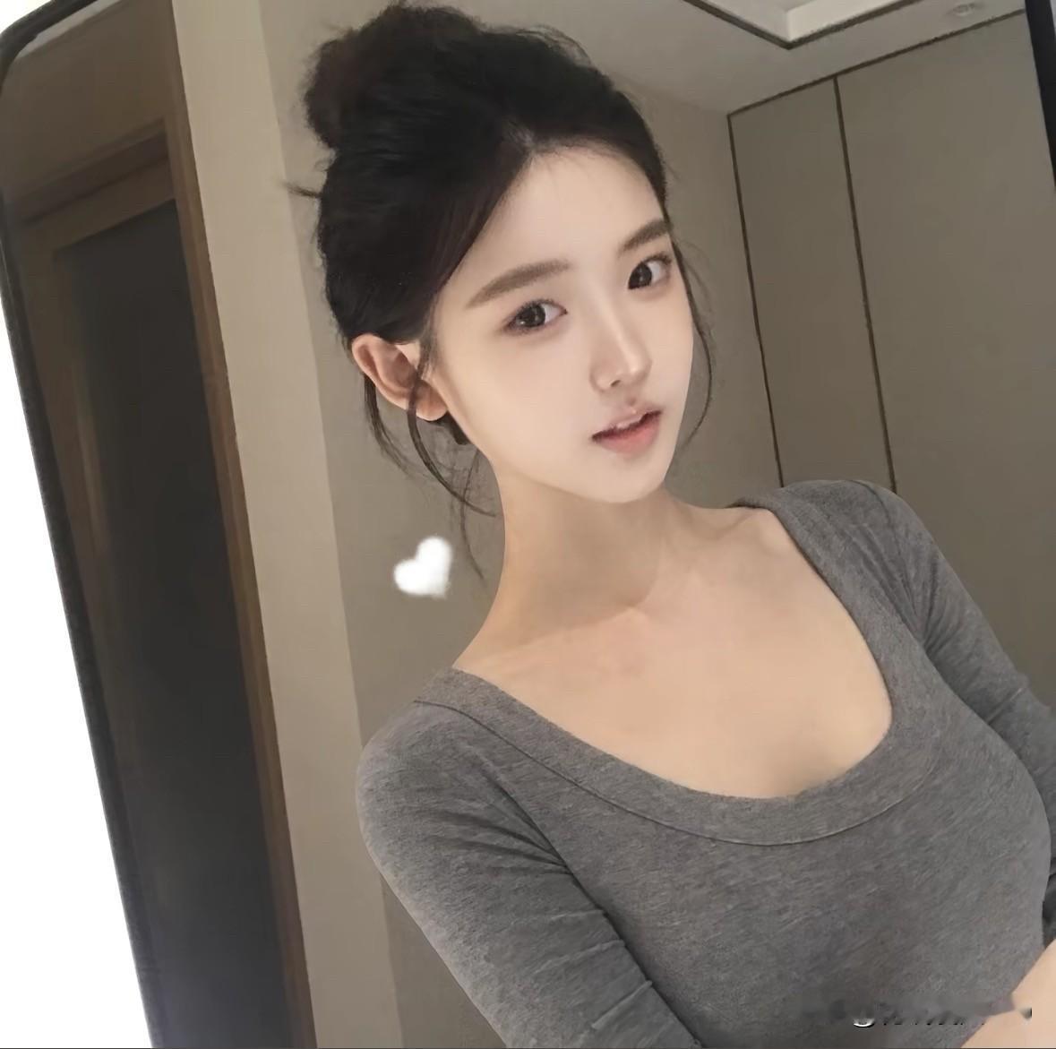 清纯甜美的样子漂亮吗