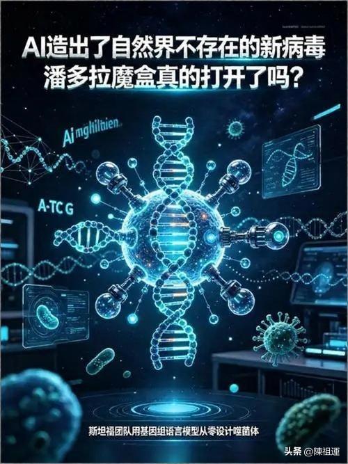 AI从零设计全新活体病毒！科研突破轰动全球，现实距离生化危机有多远
 
  斯坦
