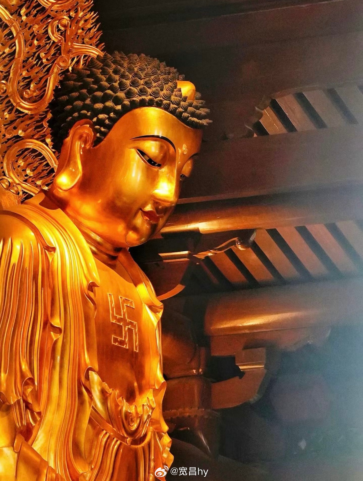 微博云祈福祈福2026华严宗祖庭西安华严寺 事随心，人随缘，路不通时，学会转弯，
