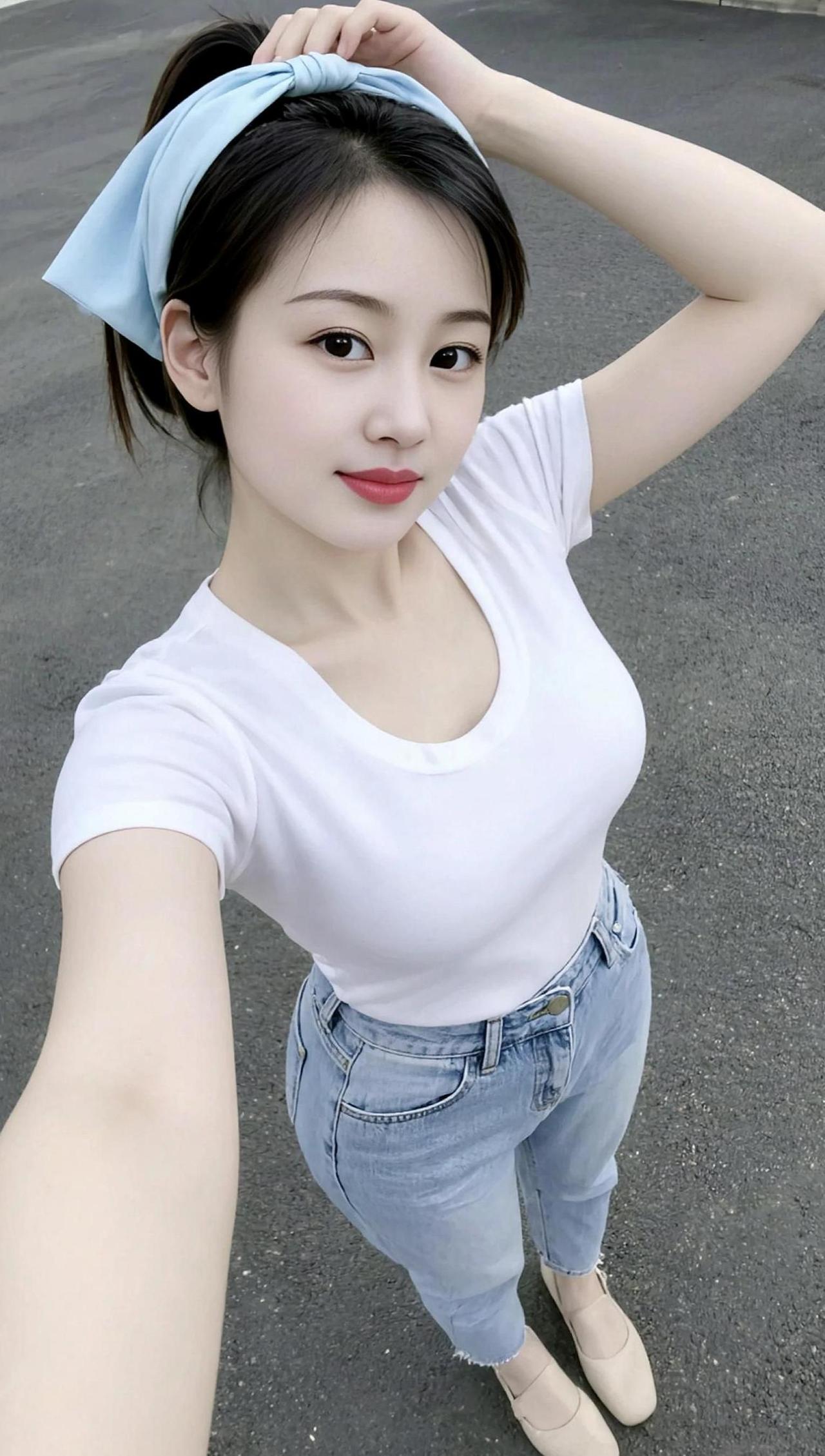 AI简约自拍 简约穿搭 穿出你的时尚你的感觉 甜美写真 优雅气质写真