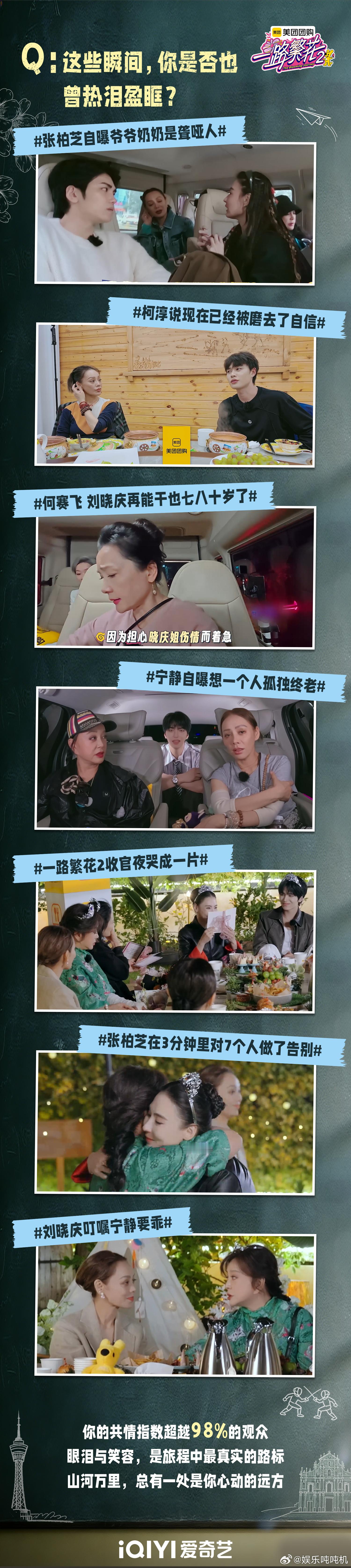 内娱综艺还有年终报告一路繁花 内娱综艺终于有了新花样，一路繁花的年终报告干货满满