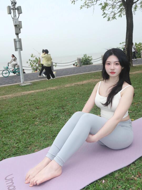 户外瑜伽一下🧘‍♀️