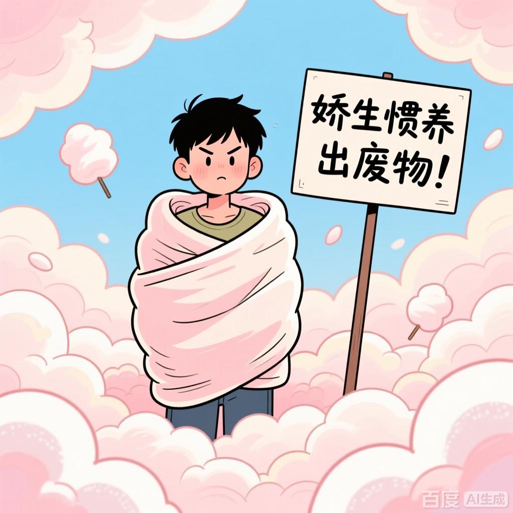 “娇生惯养出废物”
此言难听，亦不为人所喜，然却是历史和现实的总结，可谓真理之语
