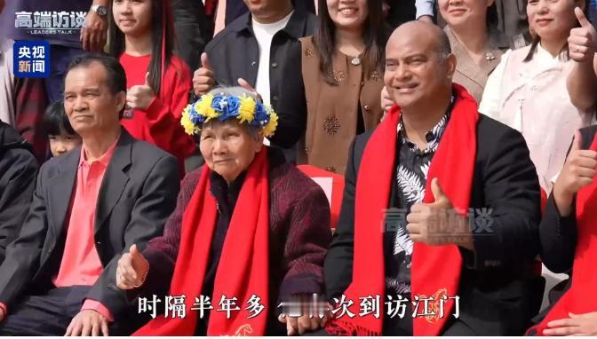 当其他总统都在用中文拜年的时候，瑙鲁总统却 “别出心裁”，他不仅亲自到中国过年，