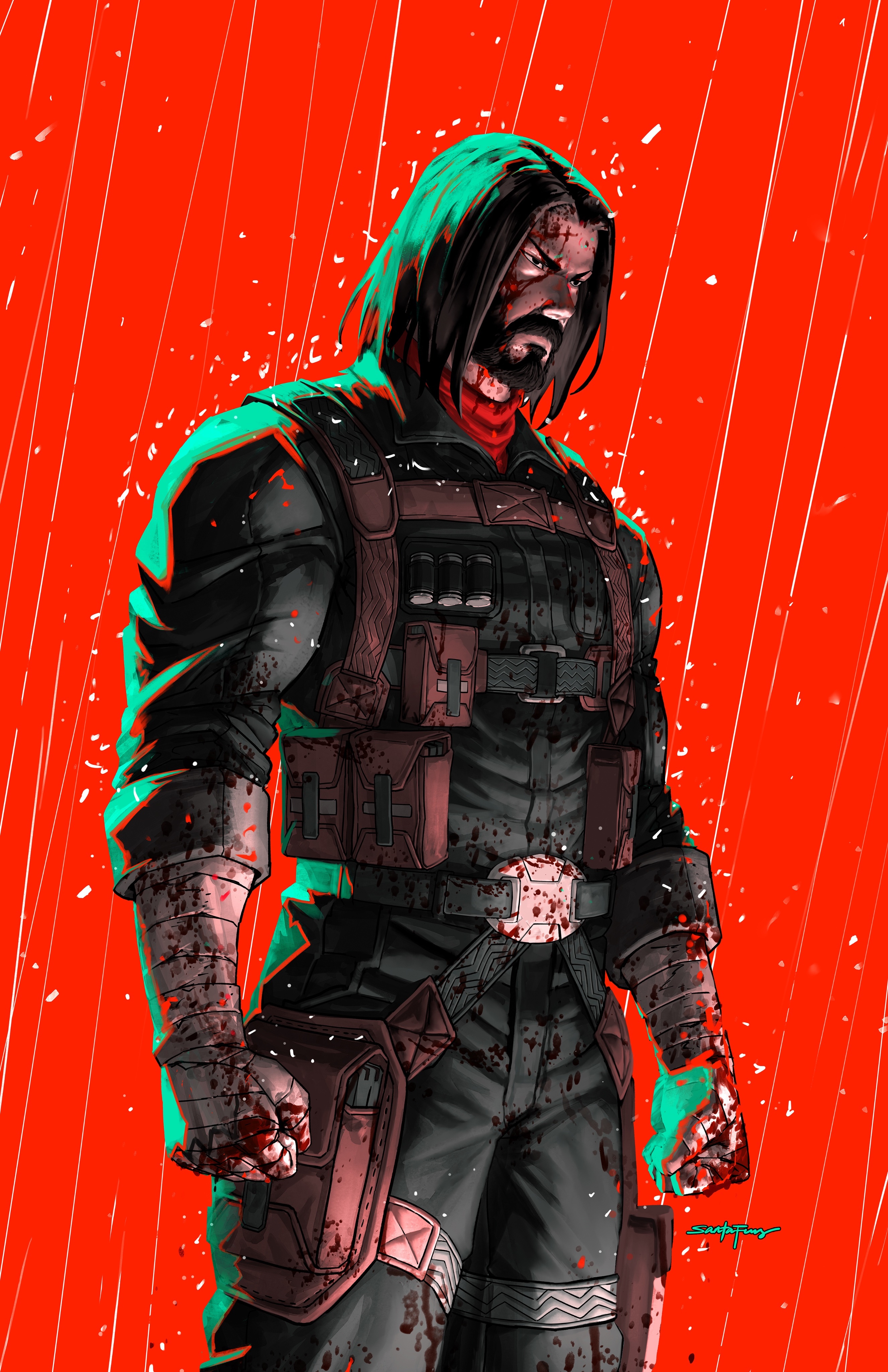 BRZRKR by Santa Fung 