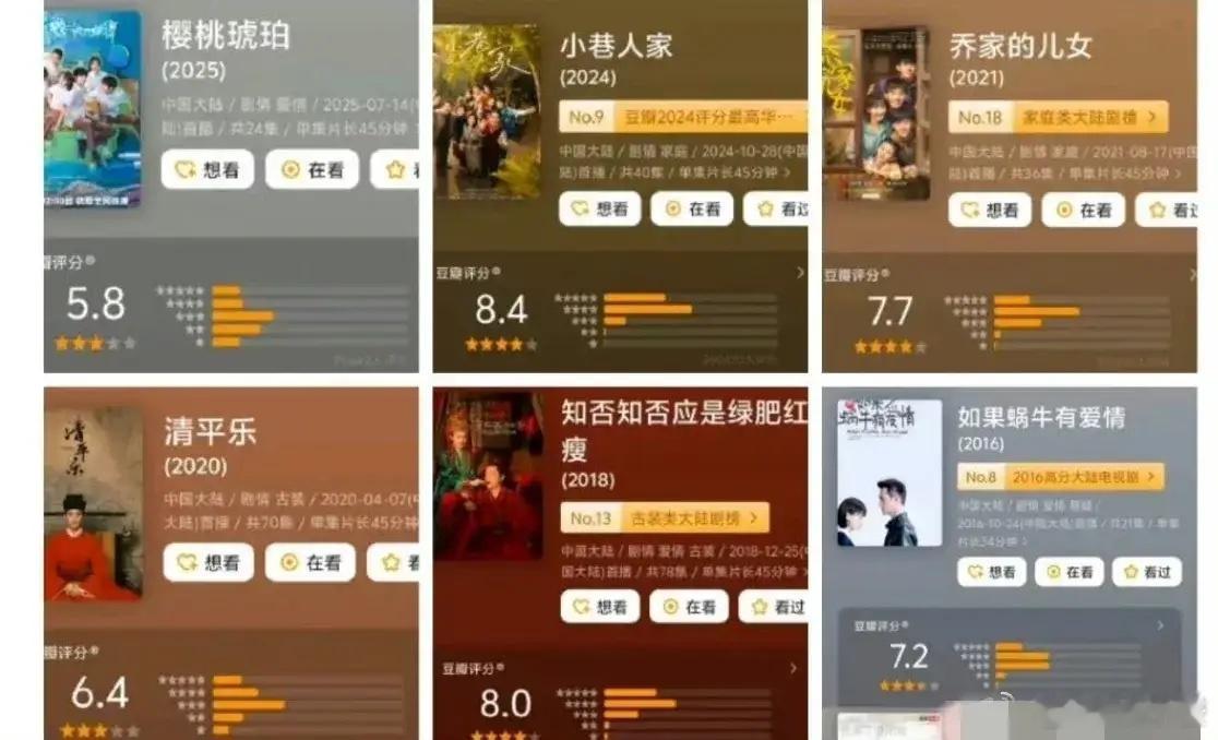 《樱桃琥珀》评分居然掉到5.8啦！这可太让人意外了，要知道这可是张开宙导演给正午