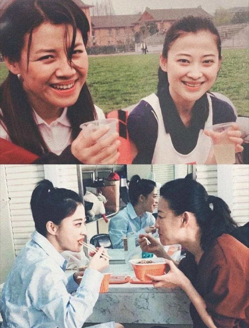在她俩身上，我看到了惺惺相惜四个字。