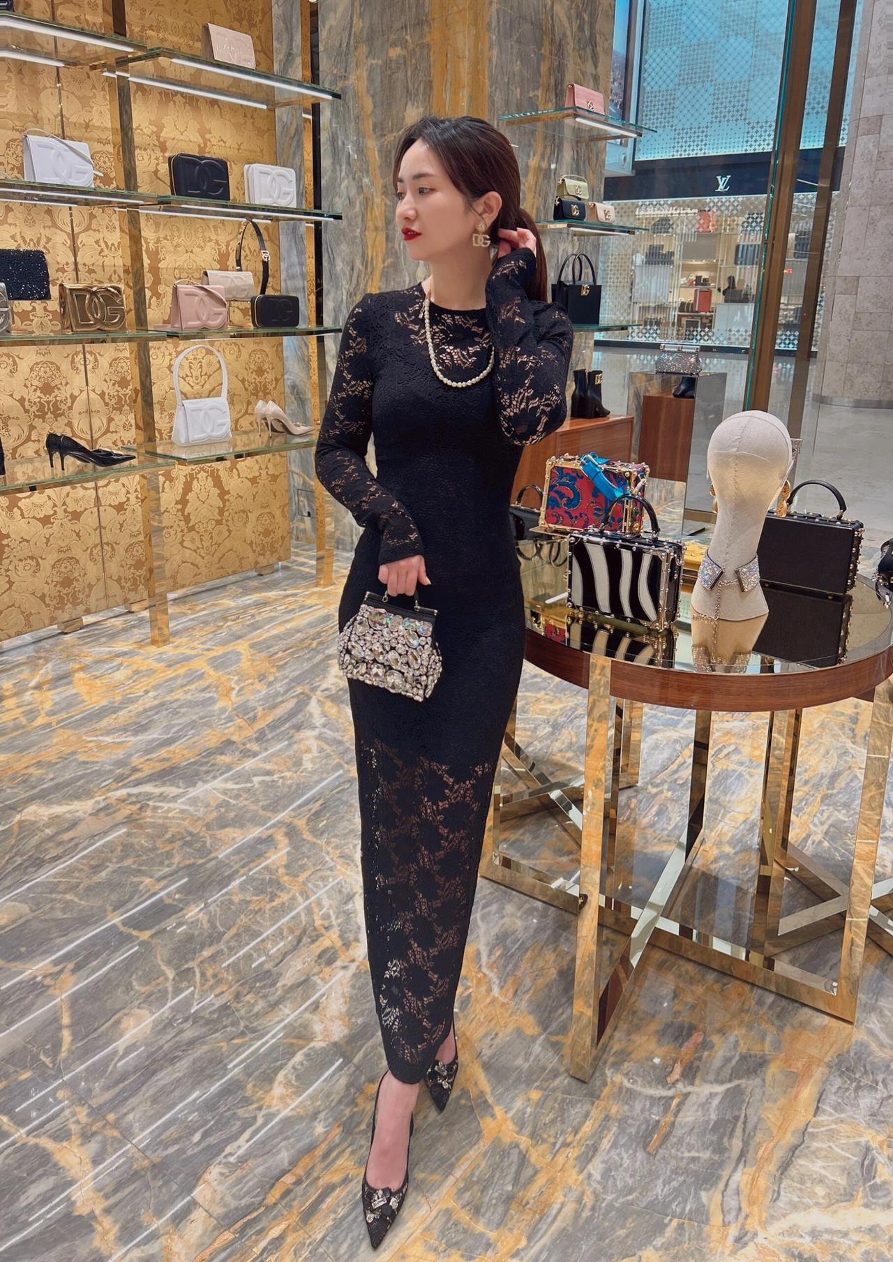 ||DG- DNA黑色蕾丝➕白色西装