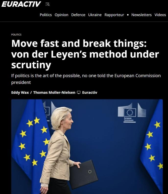 冯德莱恩麻烦了！3月19号，欧盟27个国家的领导人，都去比利时布鲁塞尔开了个重要