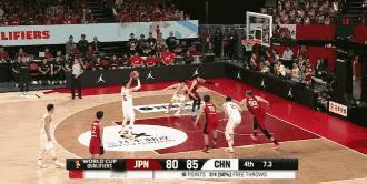 今晚的MVP，胡金秋首发登场，砍下20分12板，最后时刻一个前场篮板再加爆扣，杀