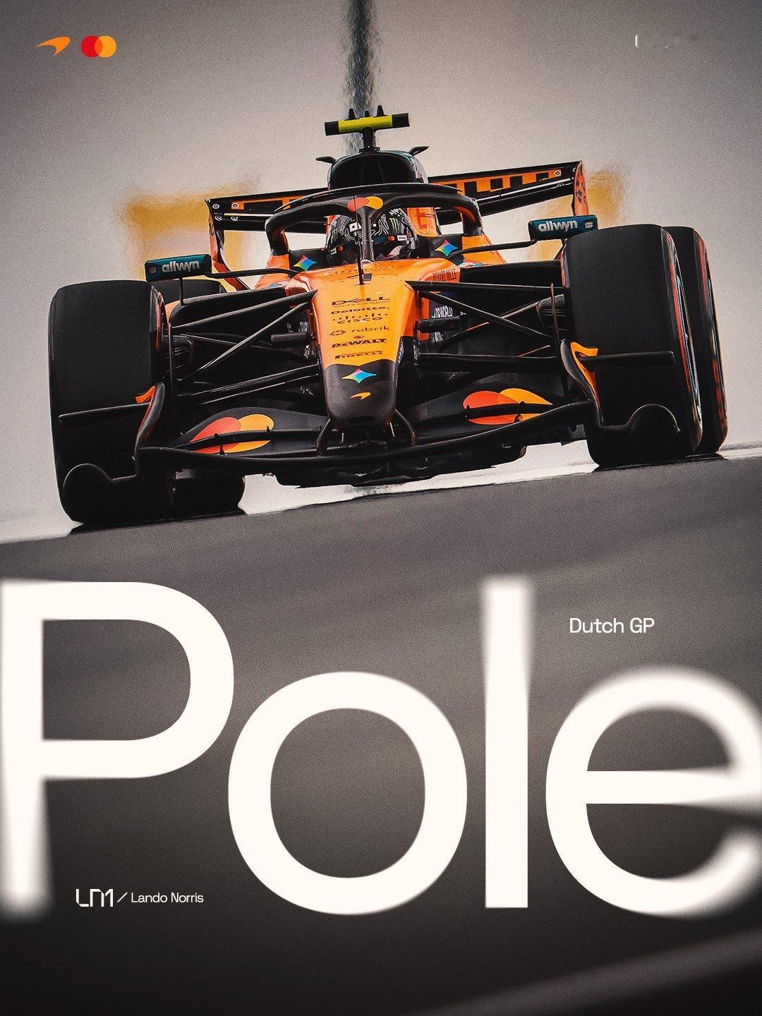 登上计时榜首位 🚀McLaren｜2026F1荷兰大奖赛 🇳🇱 