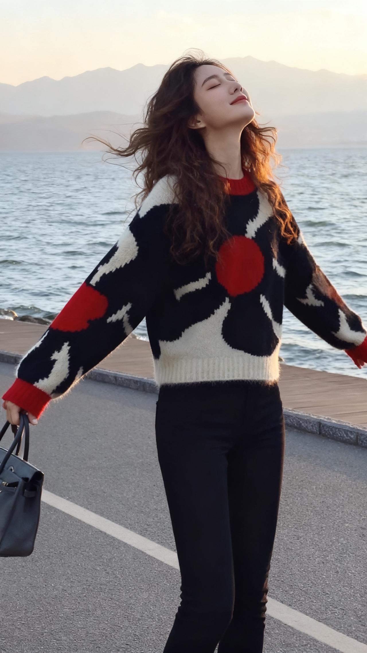 韩系穿搭 上衣穿搭 慵懒风穿搭 气质范 时髦穿搭