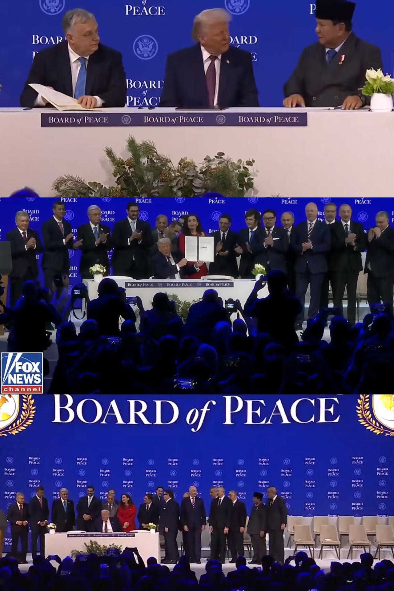 特朗普启动“和平委员会”，首批20个国家签字，多为中小国家！这些国家分别是：白俄