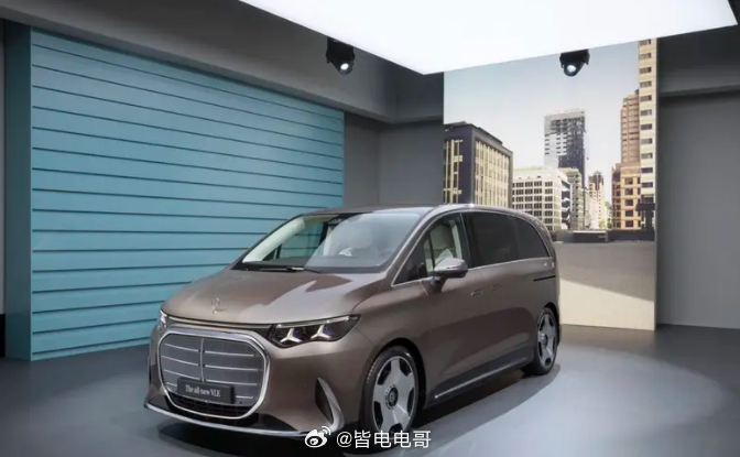 全新梅赛德斯奔驰纯电VLE首秀 基于MPV架构打造的新车纯电VLE卖点可以总结为