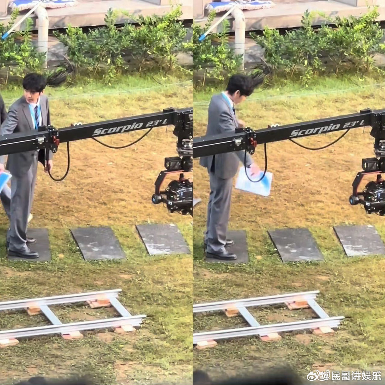 张若昀新片西装bking变牛马 西装bking秒变职场牛马！张若昀在《年会不能停