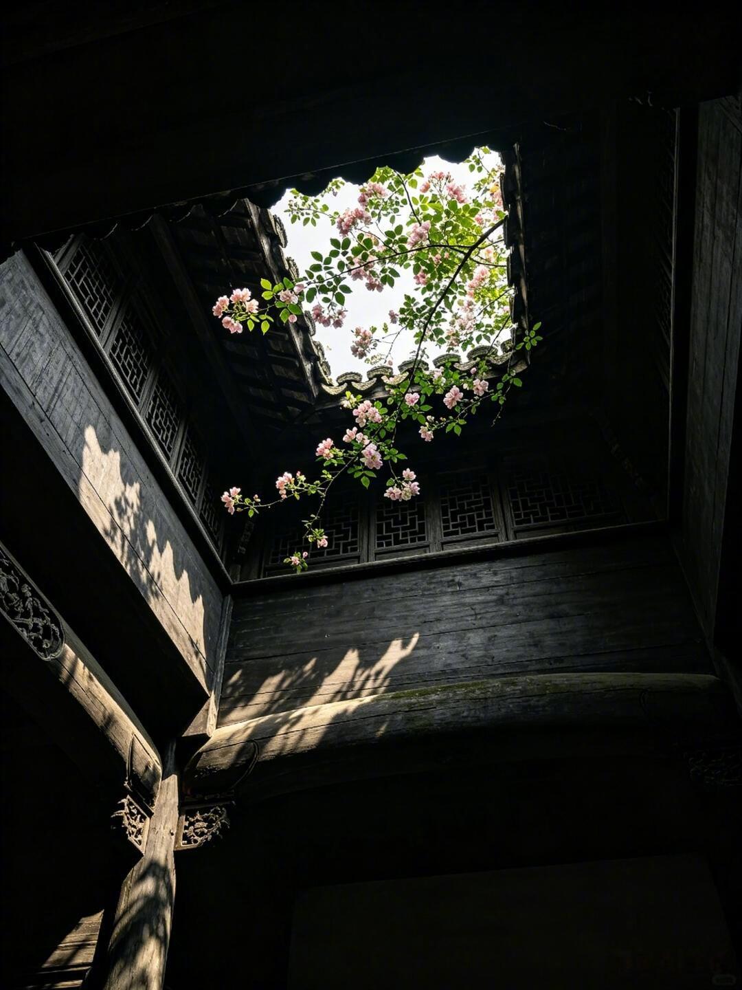 The darkness is no darkness with thee 有了