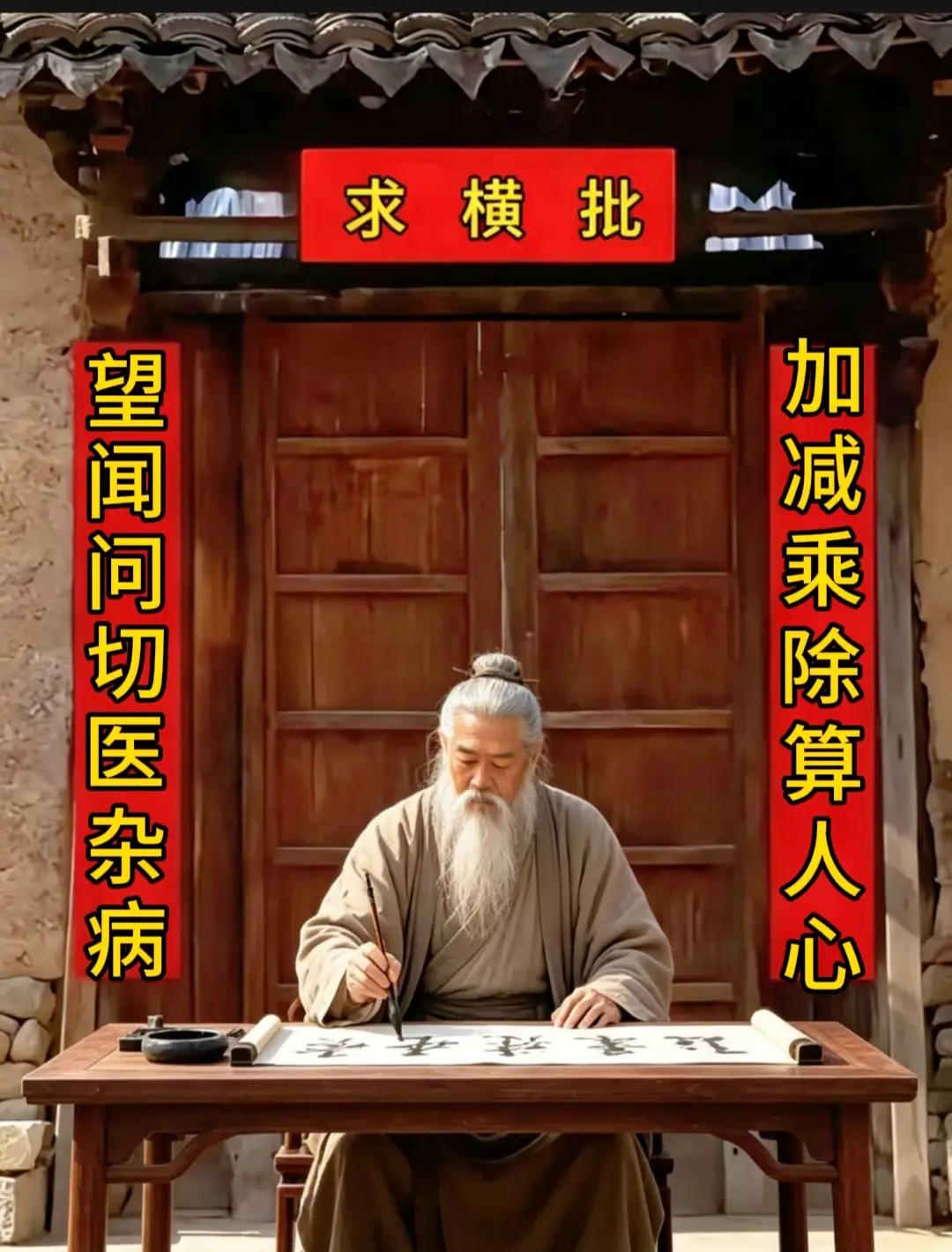 86岁爷爷写了幅对联，唯独横批空缺着，挂出1689天，至今无人问津，请高手赐墨补