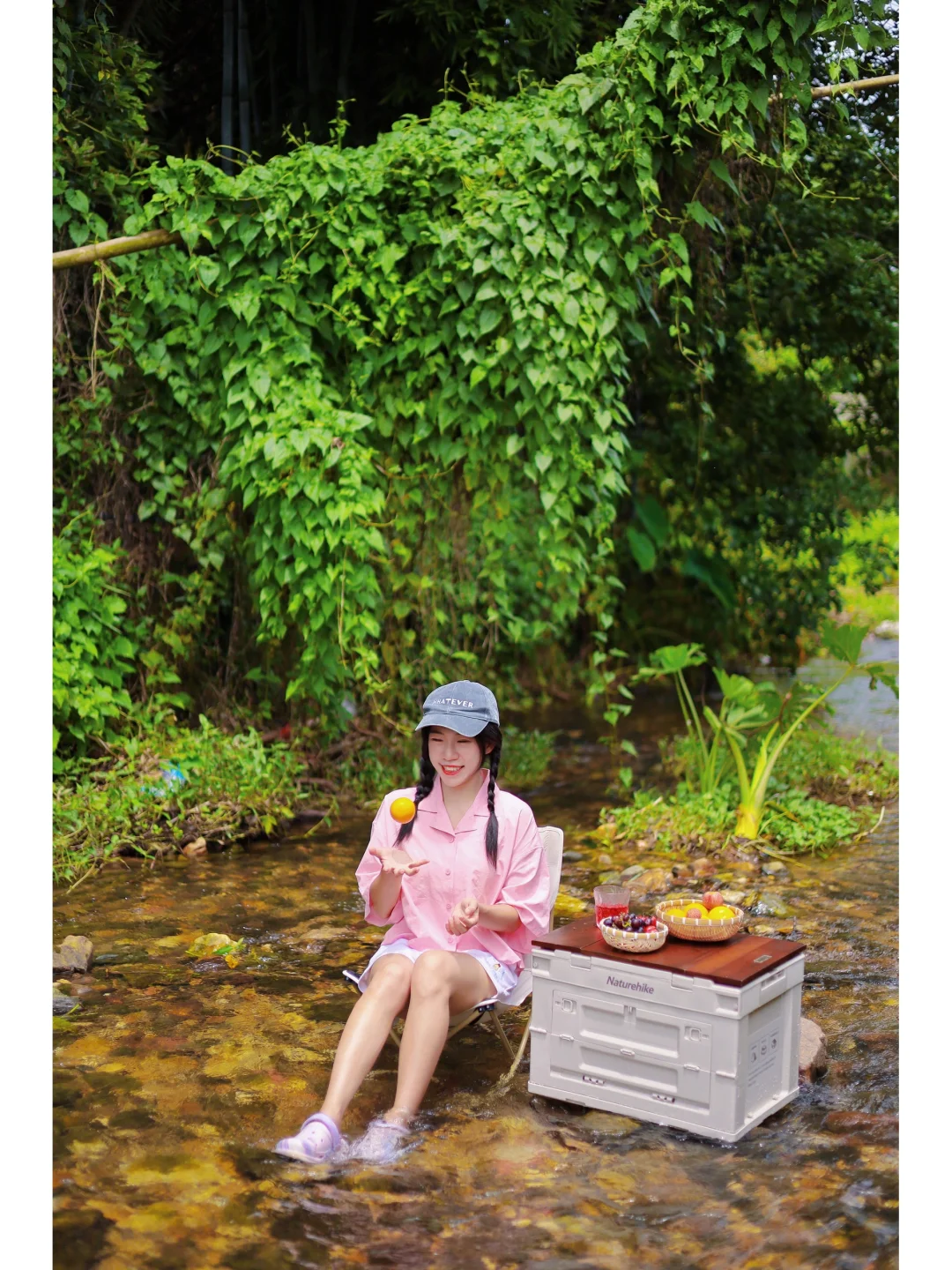 好消暑！广州超小众的免费林荫小溪玩水地💦