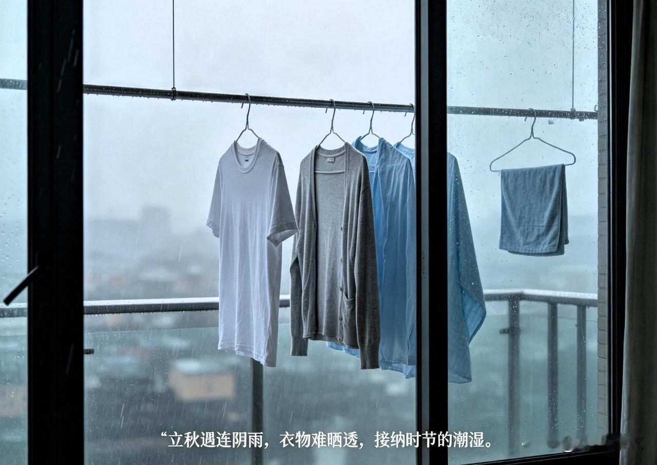 我的今日状态：😁轻松愉快
我这里的天气：🌧下雨

立秋逢连阴雨

立秋过后，