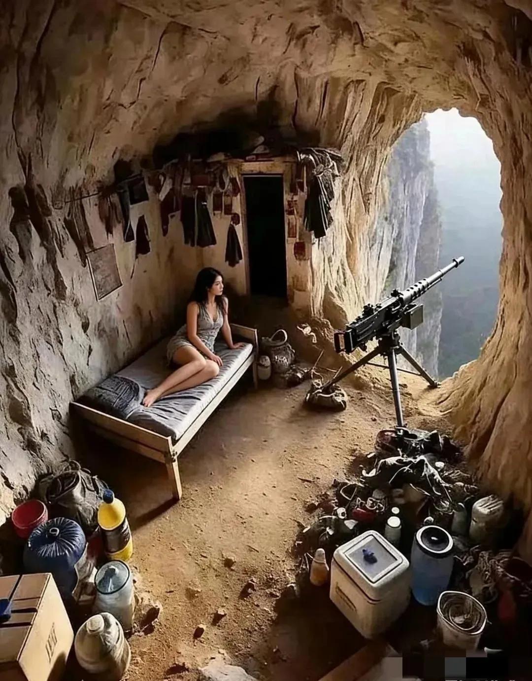 没电没网，一个月给你五万，你愿意在这个山洞住多久？