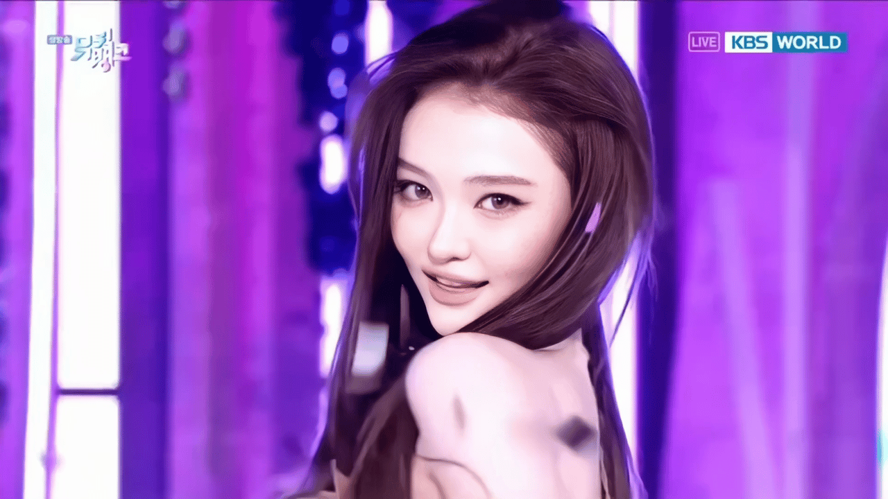 ellagross  在音乐银行留下的第一个ending🧚♀️