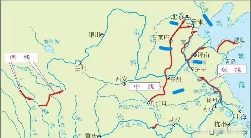 南水北调最受益的五个省市
一、北京（1500万人口受益）
二、天津（1200万人