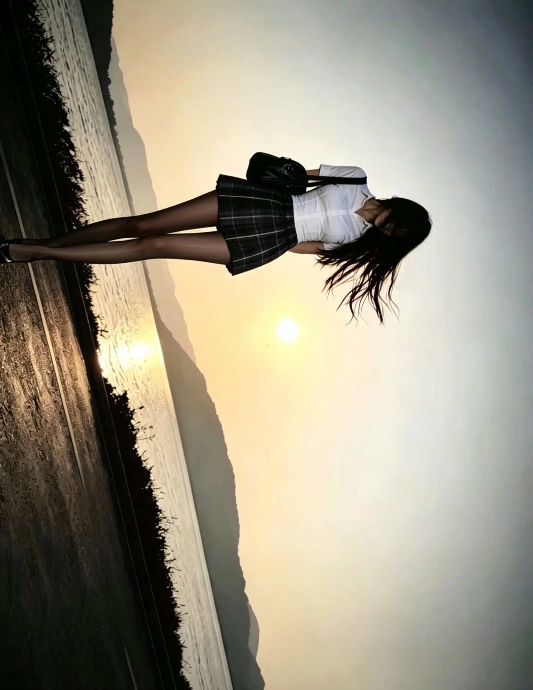 日落jk jk制服女孩 你的jk女孩