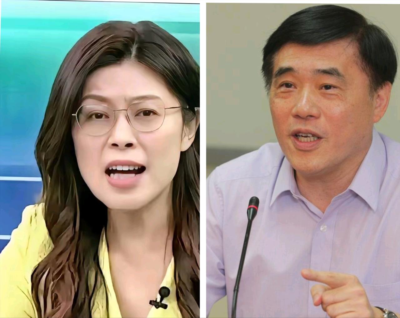 郝龙斌直呛郑丽文直击软肋：不要给党员贴标签！做党主席不是选口才便捷，不是要质询官