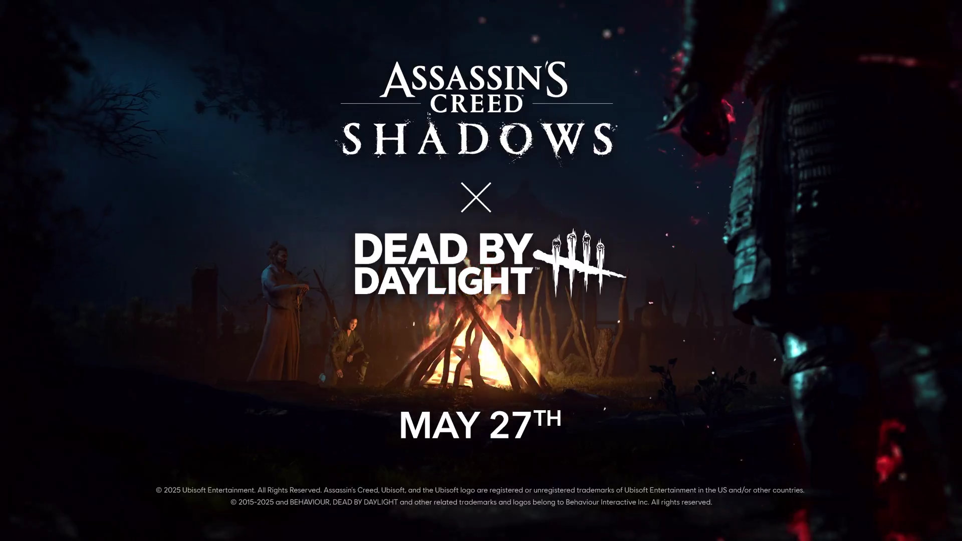 刺客信条影 ×DeadbyDaylight 联动将于5月27日上线。 ​​​