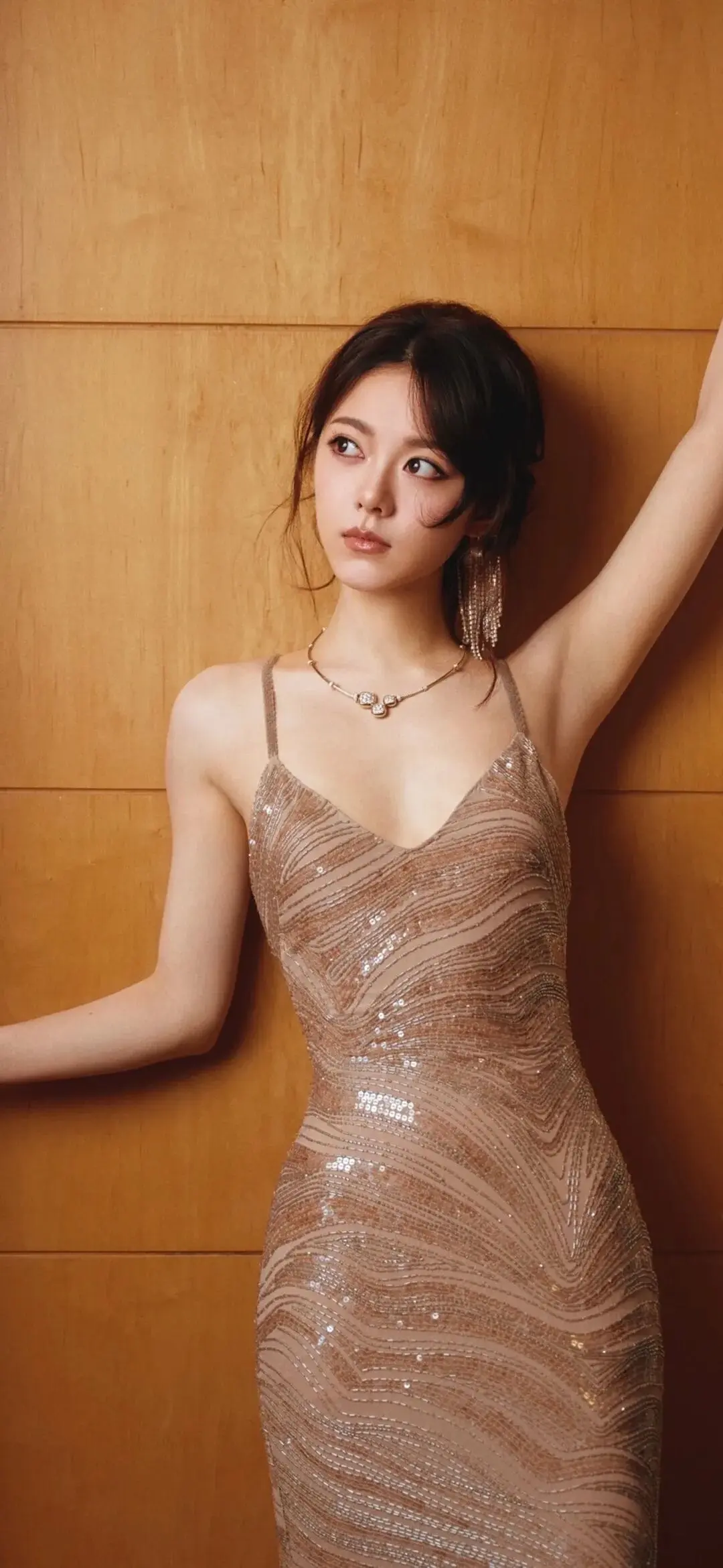 赵今麦 性感吊带风