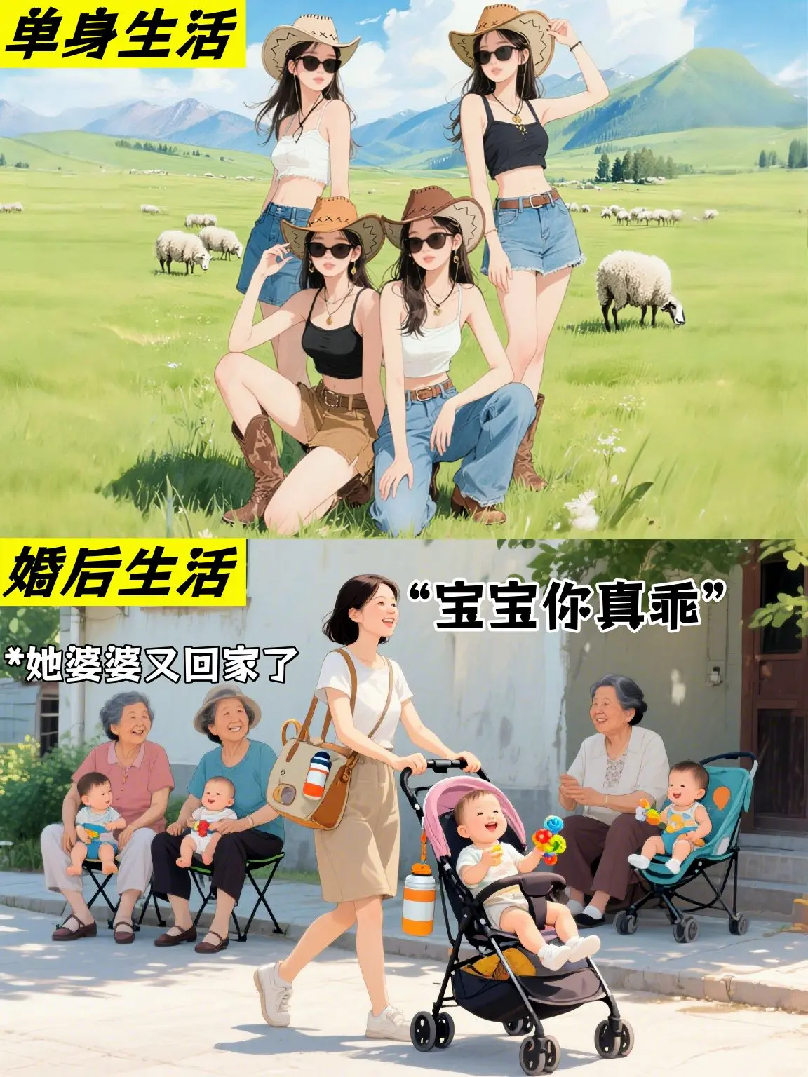 久违的“自由”，带娃充满了你的生活。