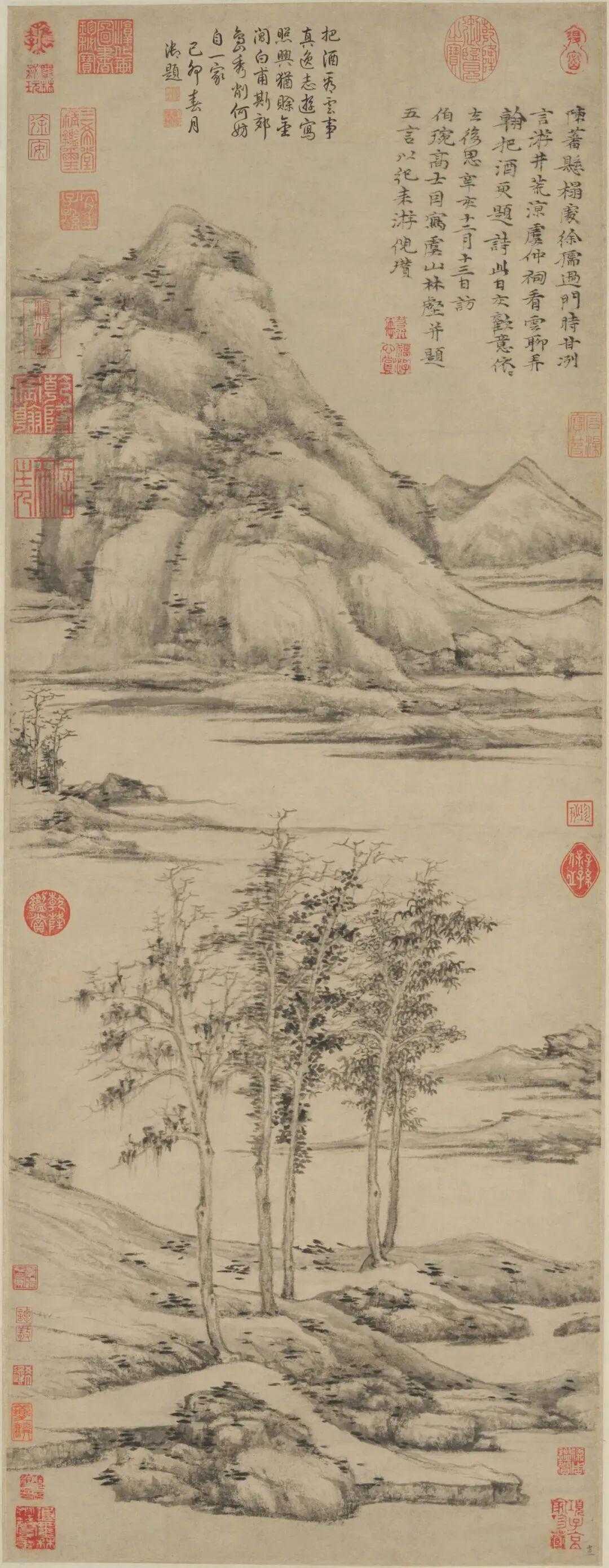“洁癖怪才”倪瓒，用一生的孤独，换来了画坛500年的清高。他出身江南首富，却散尽