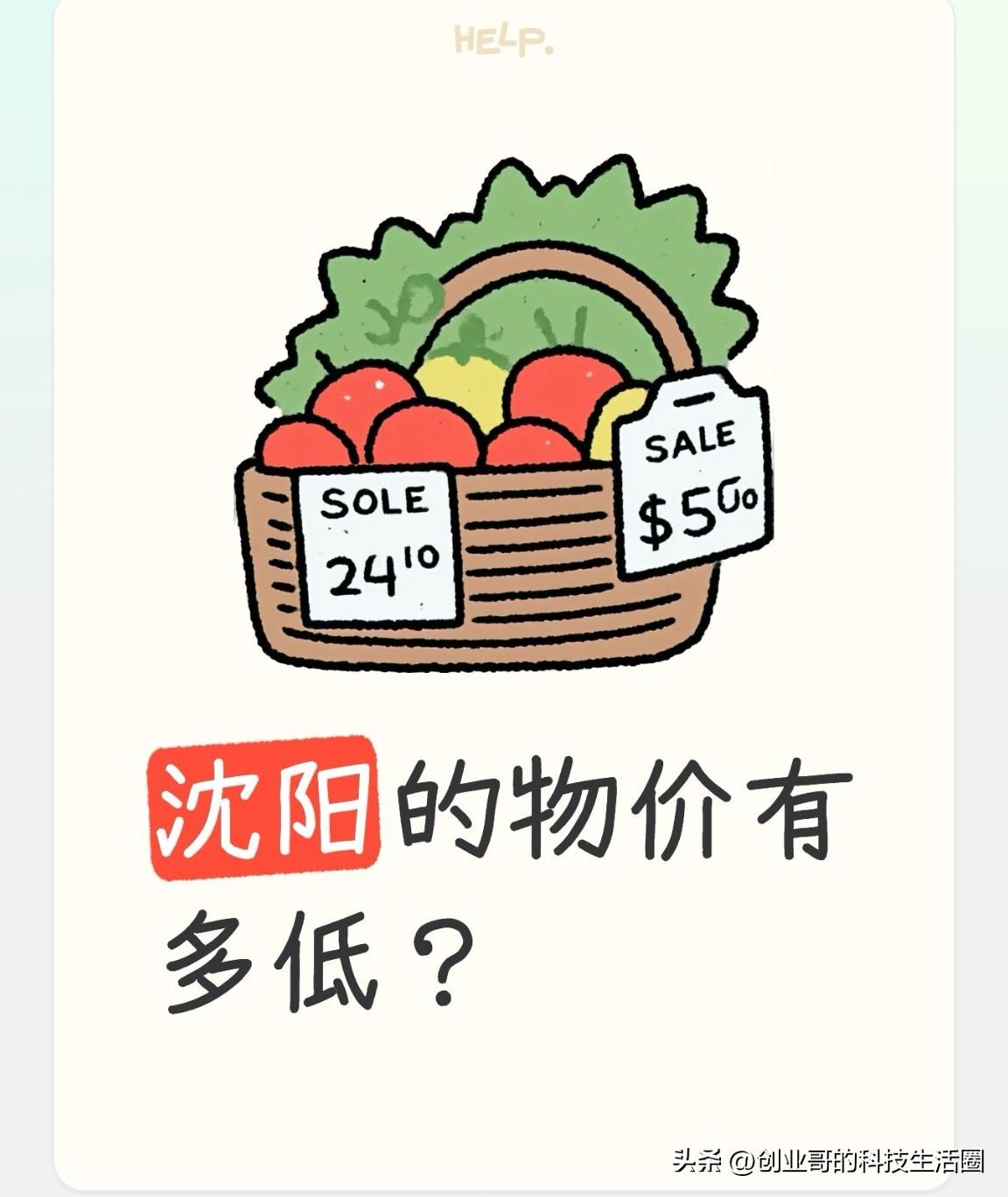 沈阳的物价到底有多低？低到直接冲上了微博热搜榜！

近些年我在不少平台上发过好几