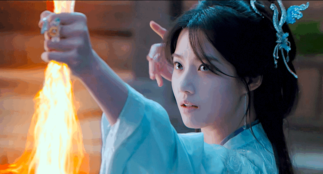 卢昱晓神女拉弓镜头 天呐！卢昱晓这个神女拉弓镜头简直封神！明意颜值实力双在线，素
