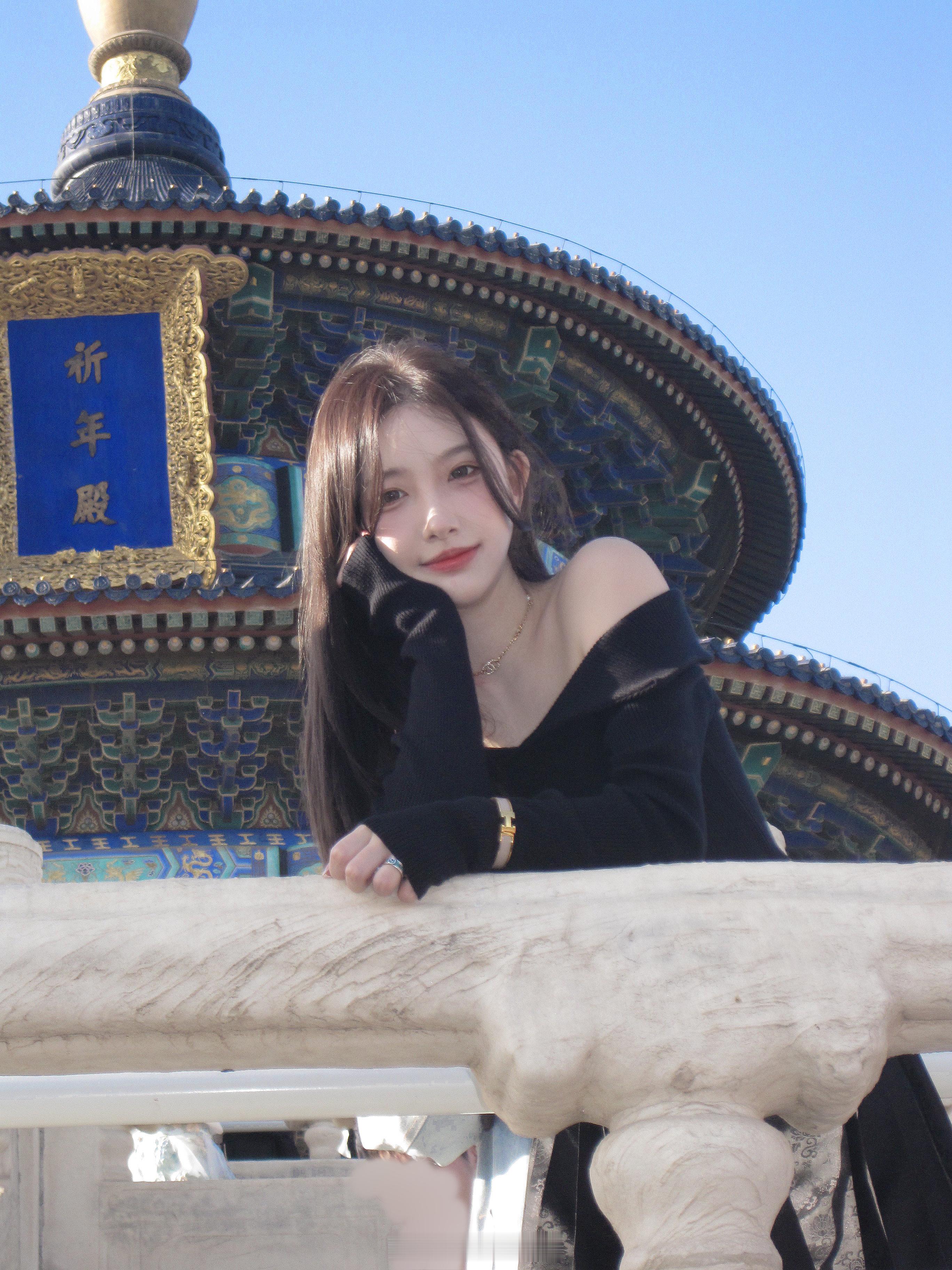在天坛拍到了人生照片  ​​​