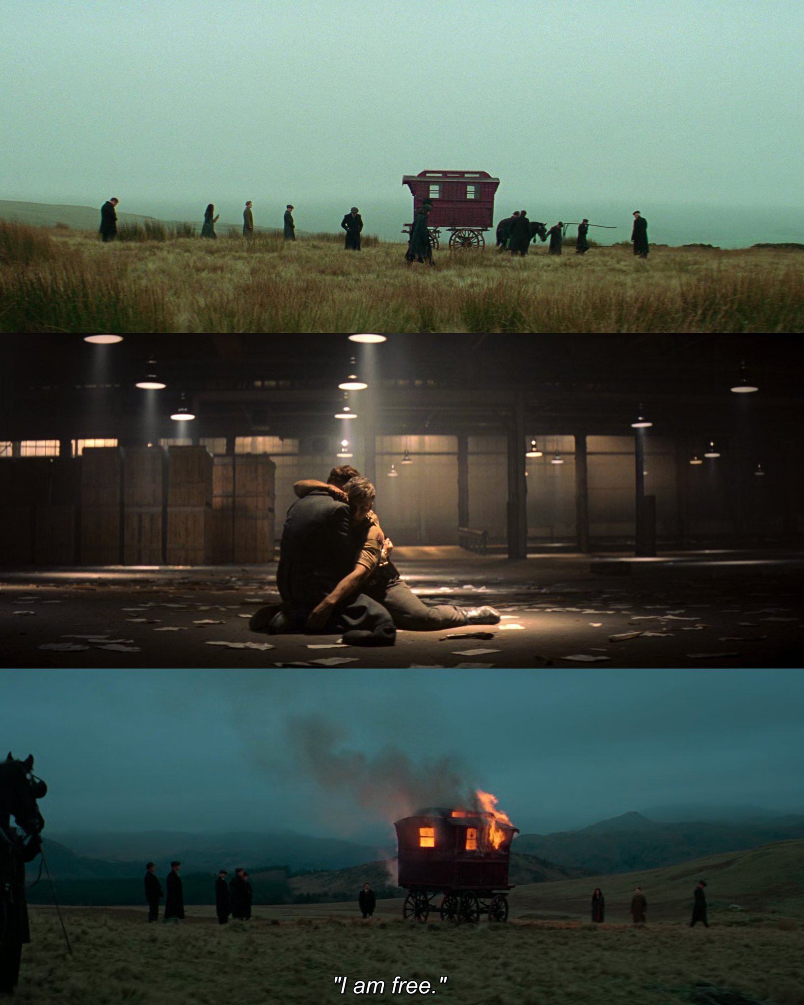 “把我的车交给约翰尼·道格斯，酒留给加里森酒吧，马送给无需它们劳作的人，子弹留给