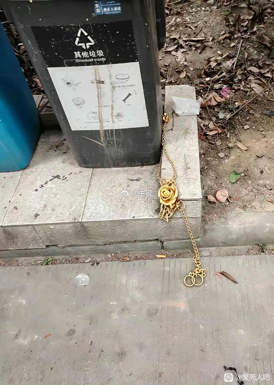 丢个垃圾，看到这个东西，不知道是真是假？要不要捡回家？ 