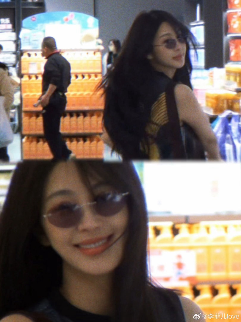 看李菲儿的照片太舒服了，她随性穿搭下的自在状态，鲜活感和松弛感都刚刚好，仿佛能瞬