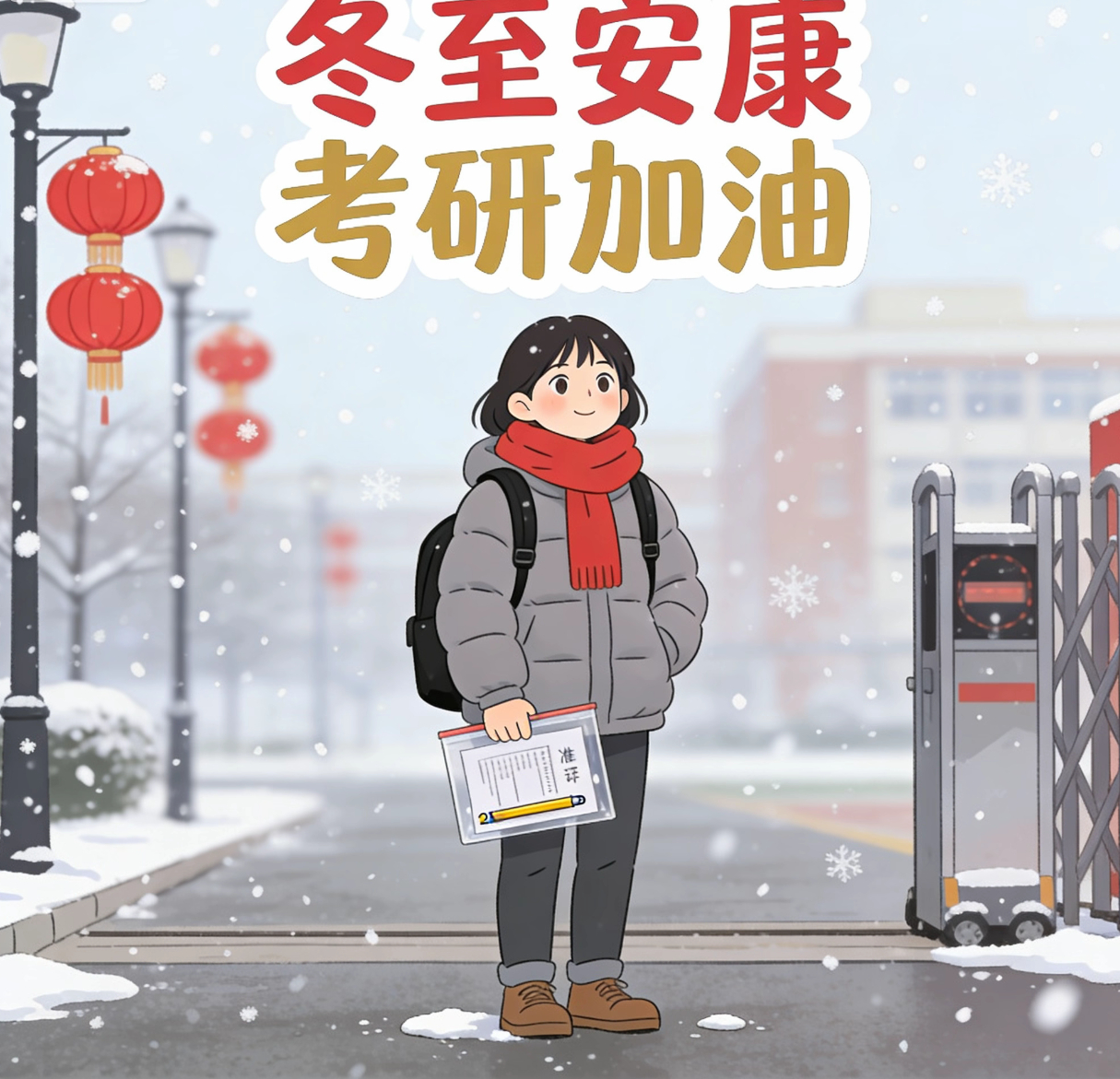 冬至逢考研第二天：暖心提示+关键注意事项12月21日冬至撞上考研第二天，既要做好
