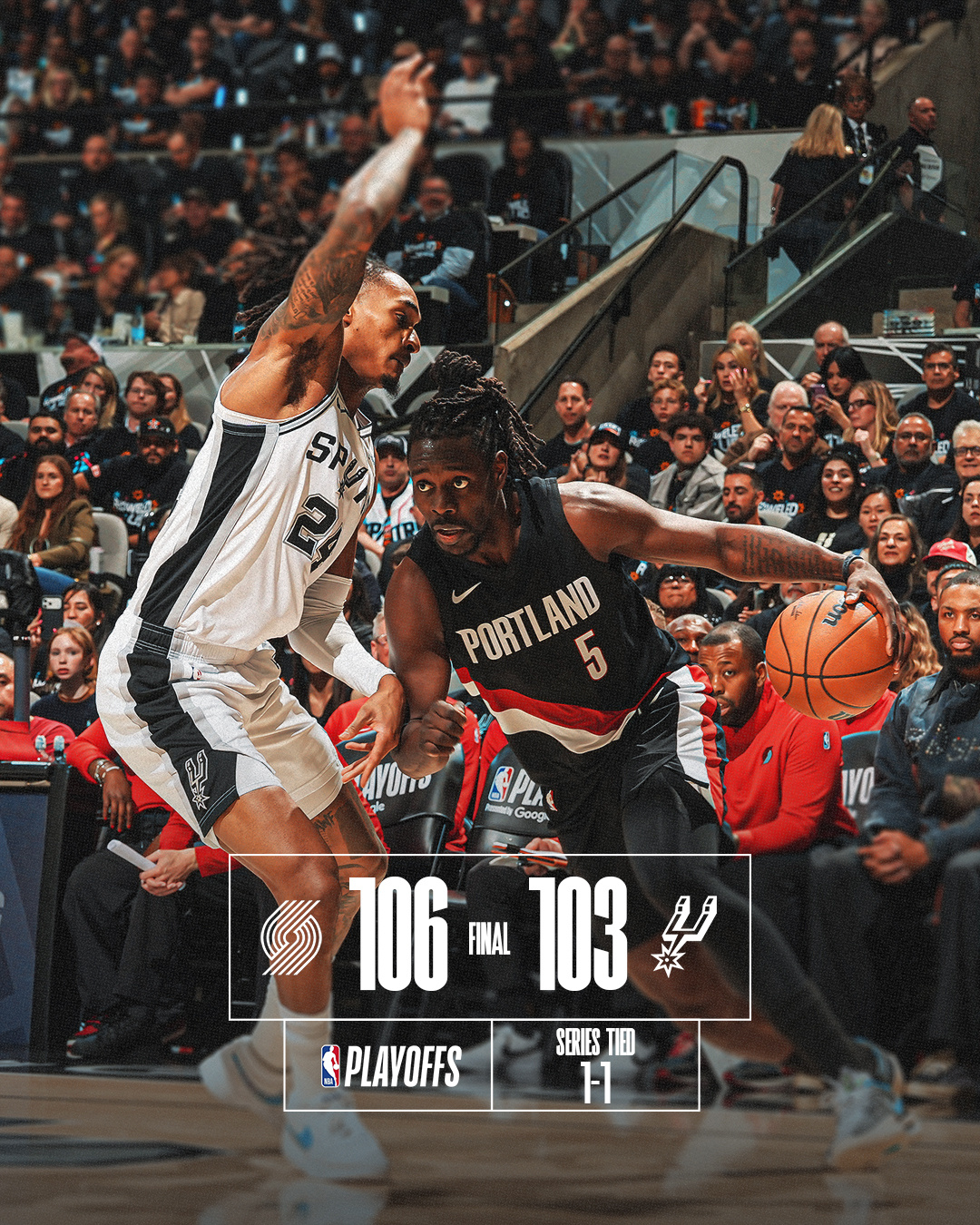 马刺1:1开拓者新赛季篮不住我的观赛搭子