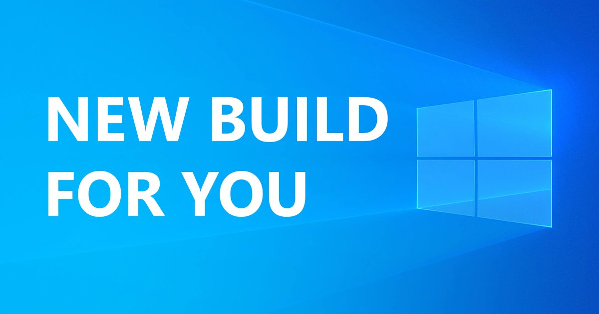 今天，微软开始向发布预览通道推送了新的 Windows 10 预览版 Build
