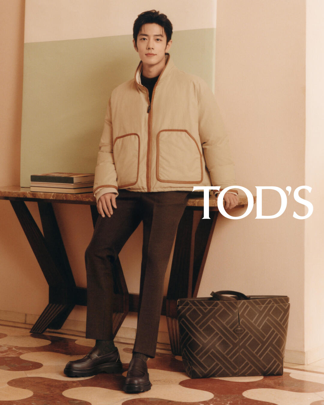 肖战 出镜TOD'S25秋冬广告大片💛第十支❗️