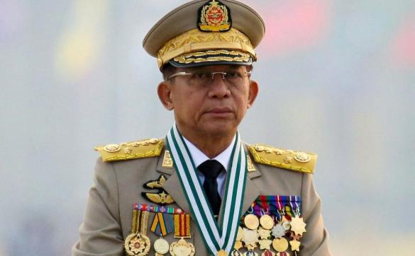 [微风]谁也没想到，阅兵都结束了，外国政要们一个接一个离场，缅甸那个穿着军装的代