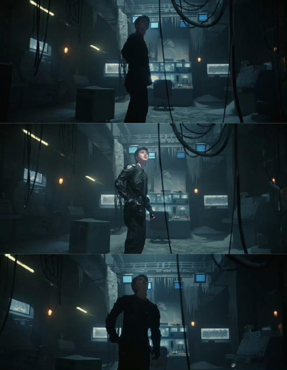 蔡徐坤在权威上没有瓶颈 权威资源一路开挂！蔡徐坤工装造型让完美身材尽显，宽肩大长